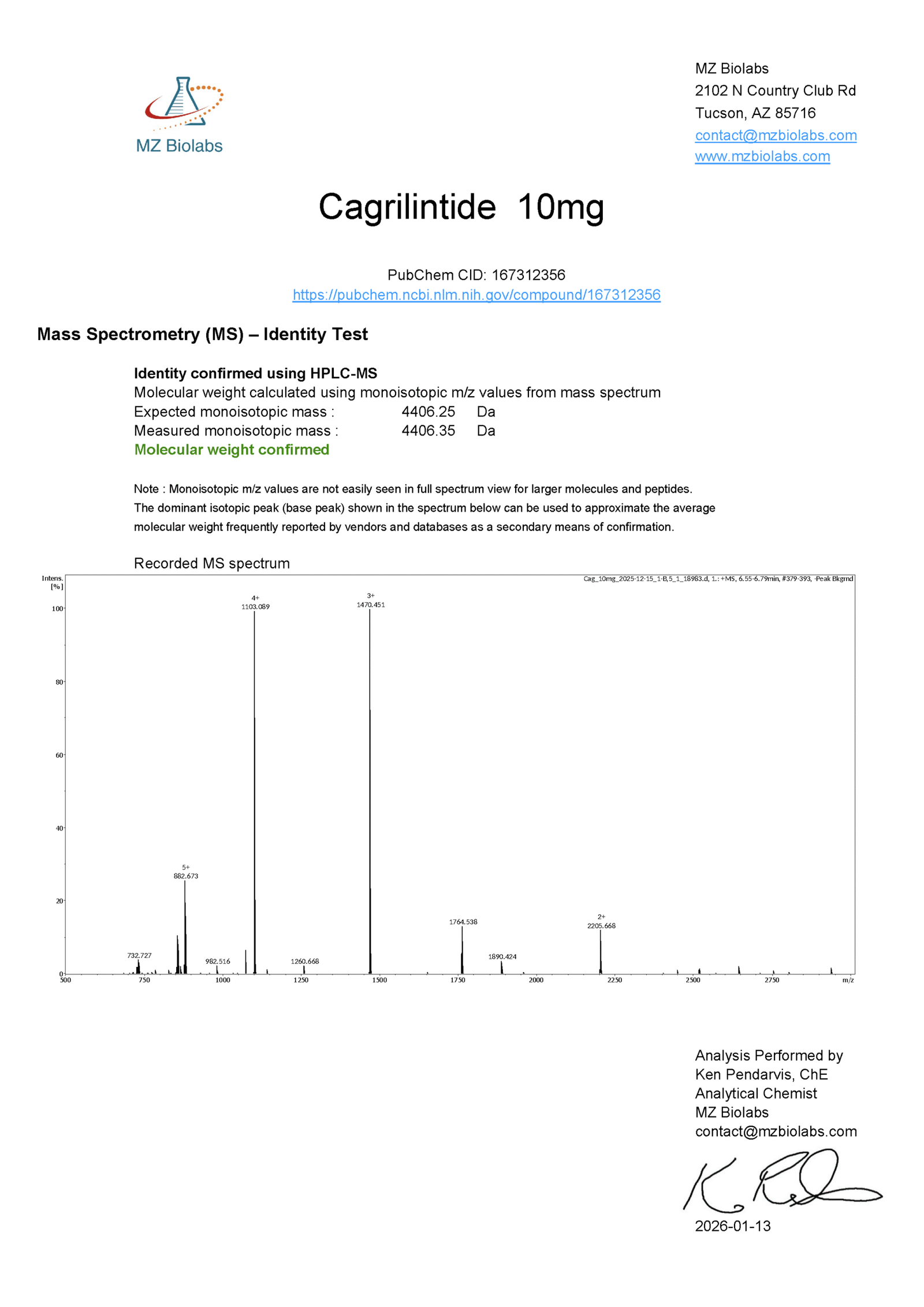Cagrilintide (10mg) - Image 2